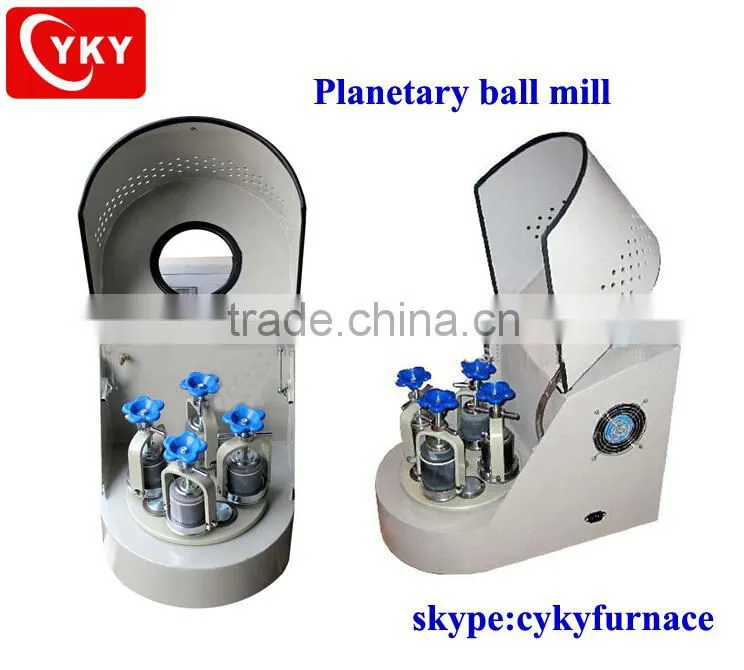 mini Planetary ball mill machine / laboratory vertical planetary ball mill