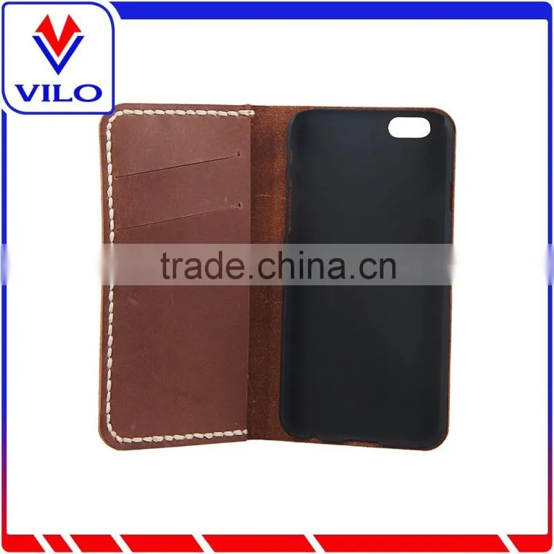 2016 Vintage leather phone case cover for Iphone 5SE