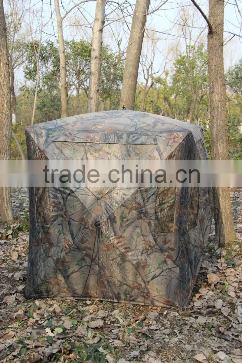 Camo deluxe ground hunting tents