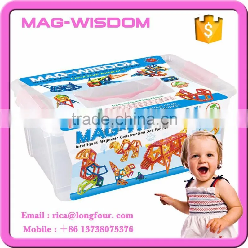 3D Magnetic Building Toys For Preschoolers 108PCS
