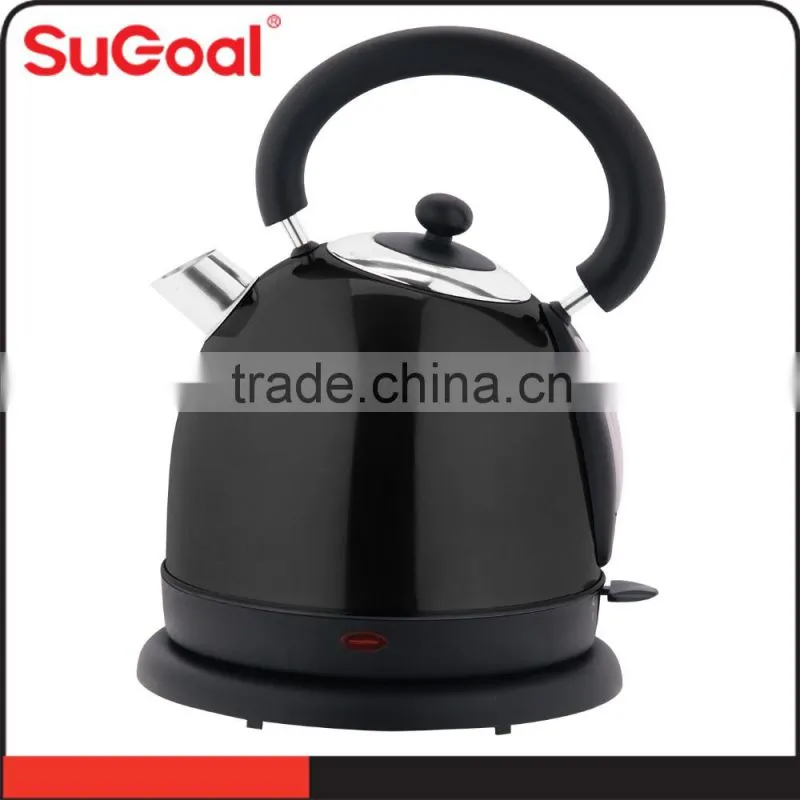 2016 best quality stainless steel electric cordless kettle