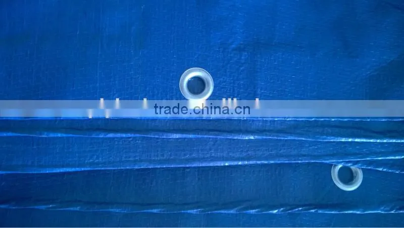 blue tarpaulin high density polyethylene leno woven fabric double gblue custom size all purpose truck/boat outdoor cover china