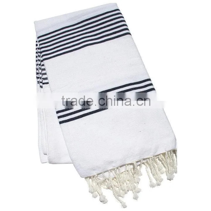 Best Selling Hammam Fouta Stripe Design 100% Cotton Kitchen Towel
