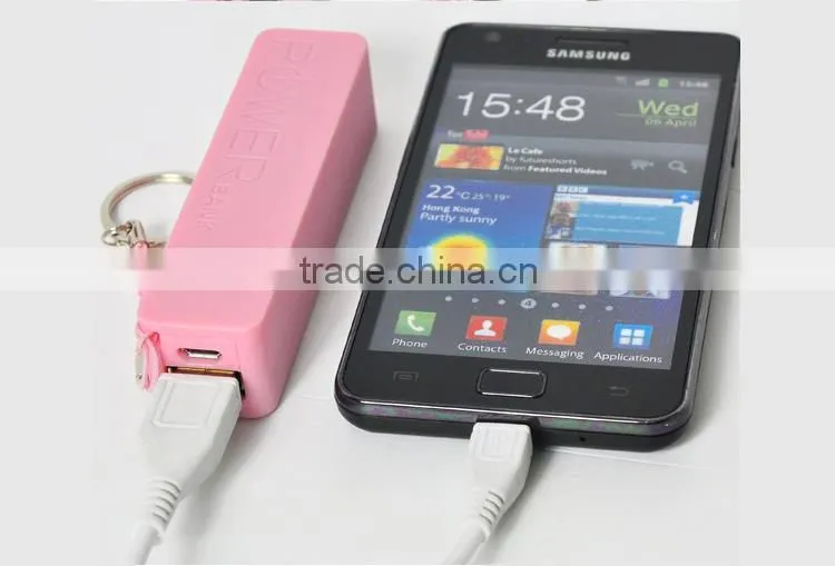 For mobile phone Power bank 2600mah