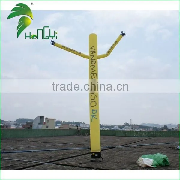 single leg inflatable air dancers , inflatable wave man statues , customized colours inflatable air dancers
