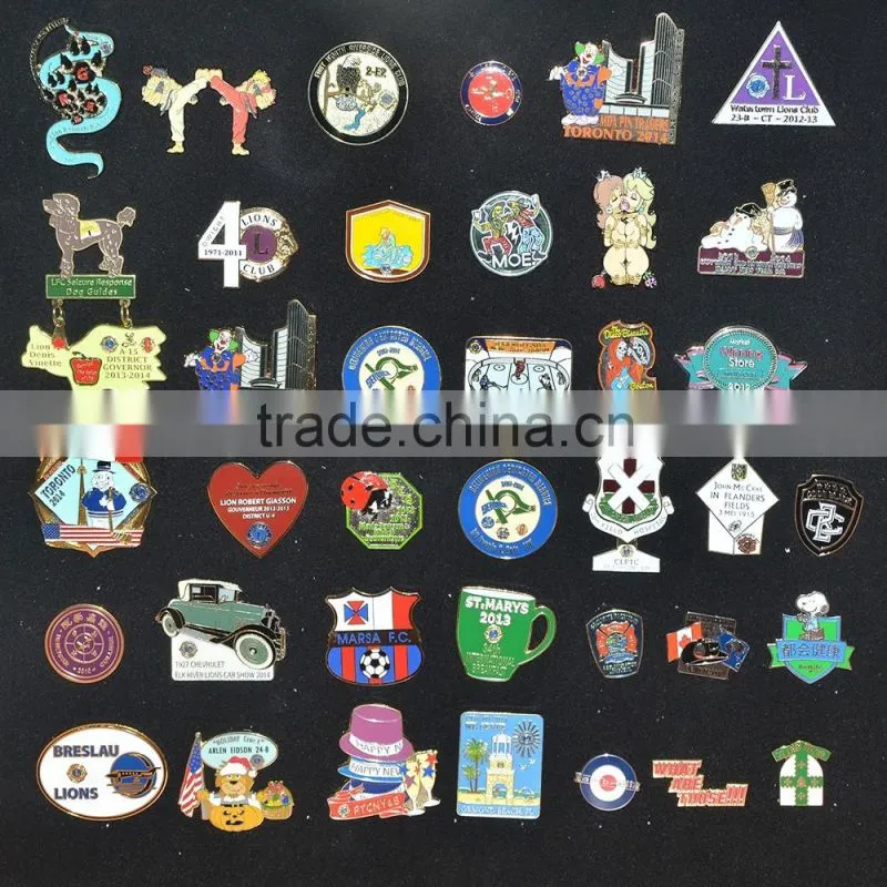 High quality gold metal pin for sale