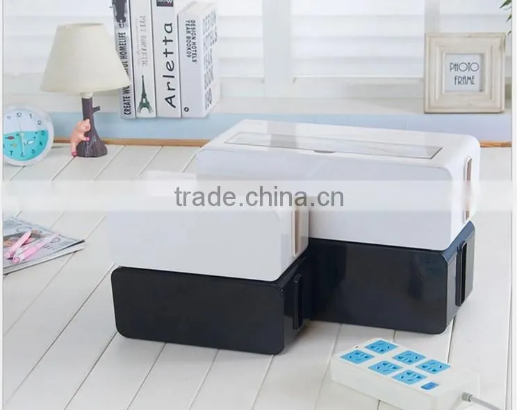 Socket Plug Cable Storage Box Wire Management Children Safety Tidy Home Solution