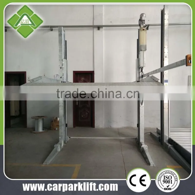 Double Cylinder Hydraulic Lift Type and Two Post Design cheap 2 post car lift