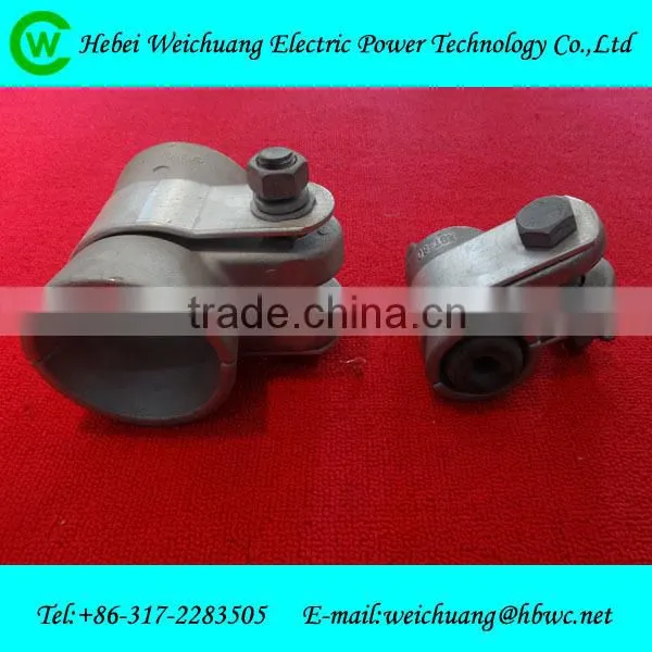 preformed suspension clamp