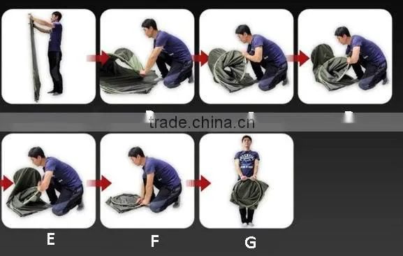 POP UP Tent Outdoor Toilet Watching Bird Tent Fishing Orange Beach Tent