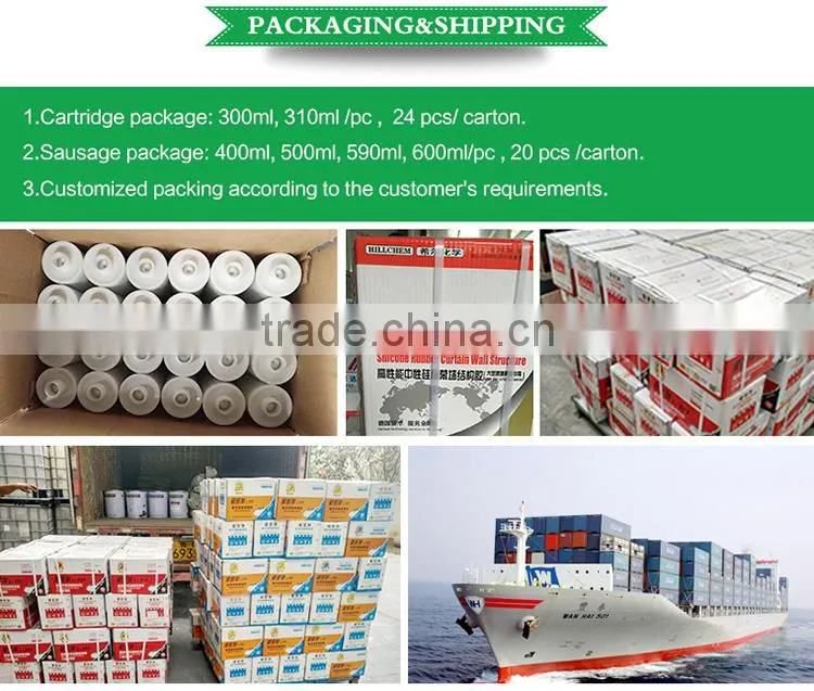 Fast curing Waterproof ms sealant/ms polymer sealant for train usage