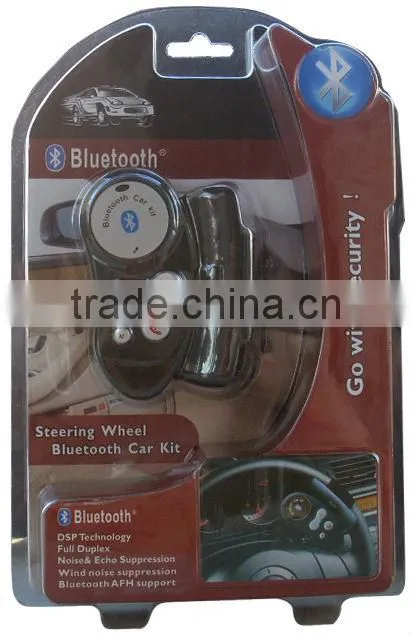 Bluetooth steering wheel hands free car kit