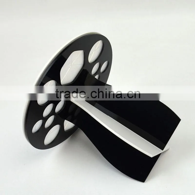 Round Acrylic cool makeup brush frame brush rack drying