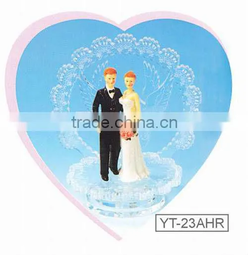 Roman Wedding Cake Topper Figurine Loving Wedding Couple Figurine