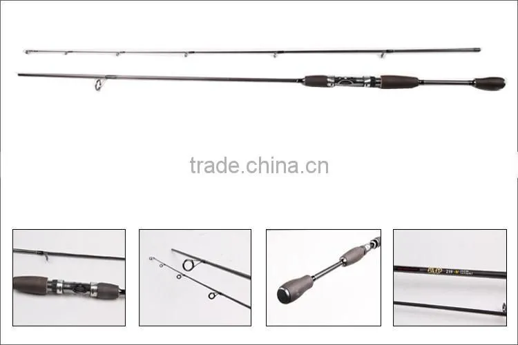 Popular Fishing Rod 2 Section Spinning Carbon Fishing Rod