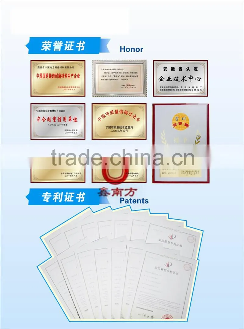High chromium alloy casting cylpebs used for cement and mine