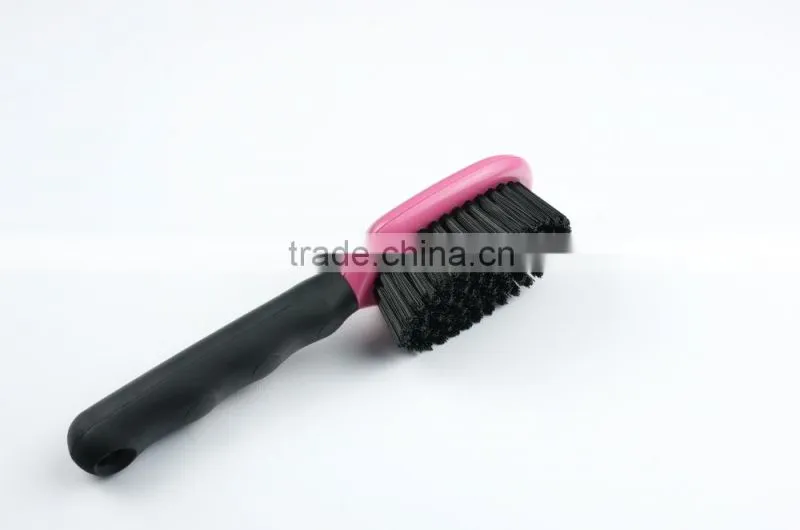 high quality small pet brush with rubber handle for dog petlover