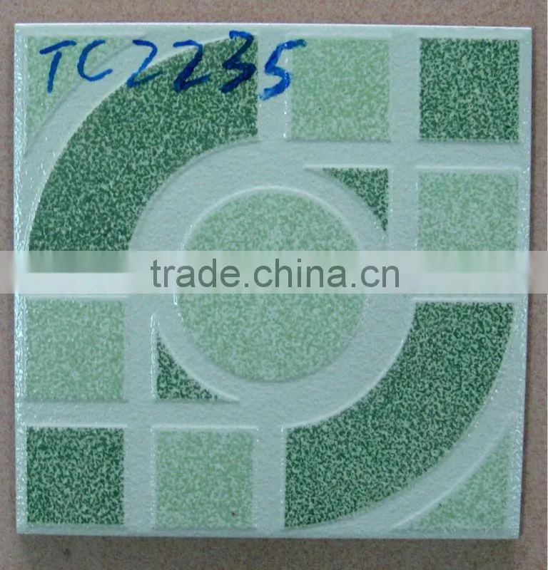 150x150mm cheap blue Glossy bathroom wall tiles