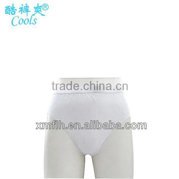 disposable cotton underwear for spa /trave/hotel/hospital