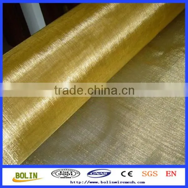 Alibaba China 150 micron fine copper filter mesh / copper weave wire mesh tape
