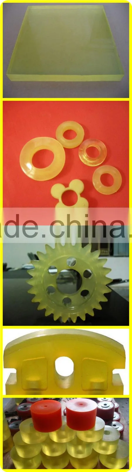 hard thin polyurethane plastic rod
