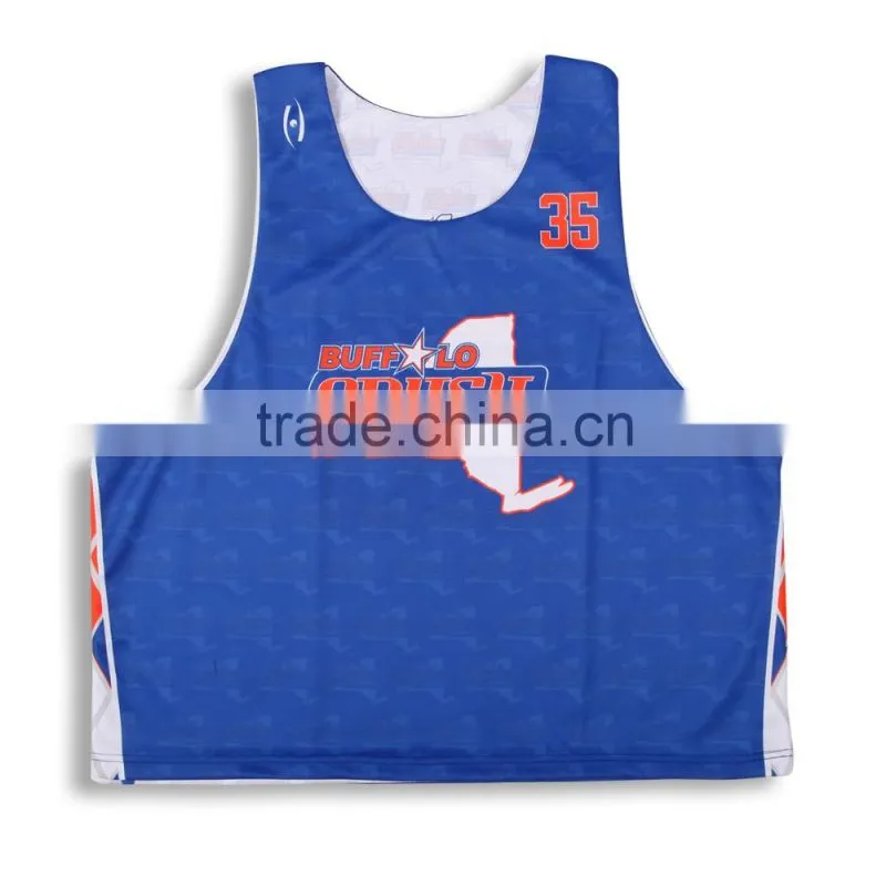 Custom made cool lacrosse jersey , cheap custom lacrosse pinnies