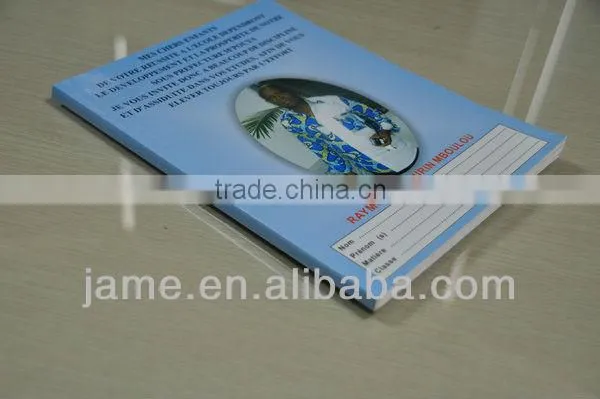 2014 custom design for students notepads printing