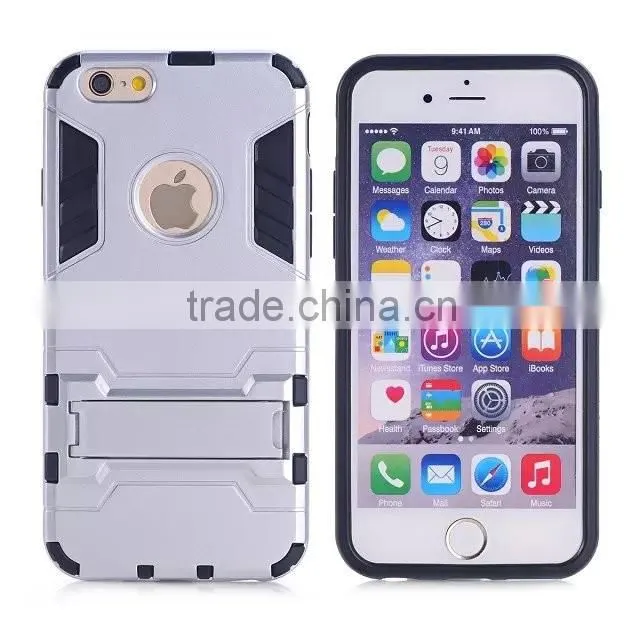 Mobile phone back cover case for htc one a9 m9 e9 Stand For HTC A9 Kickstand Phone case