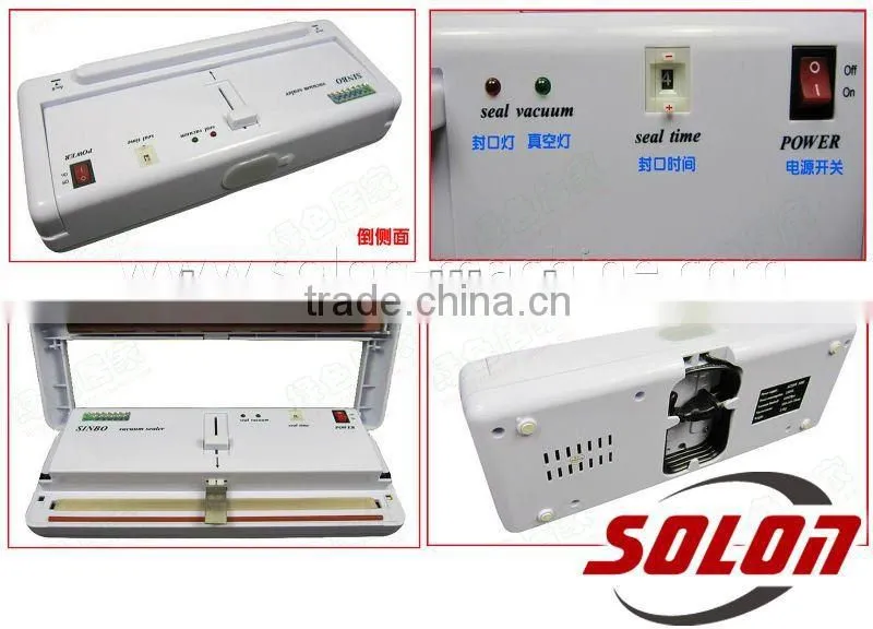 Solon offer cheaper DZ-280SE vacuum sealer machine/vacuum sealing machine