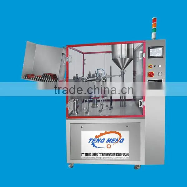 TENGMENG fully automatic soft tube filler and sealer machine