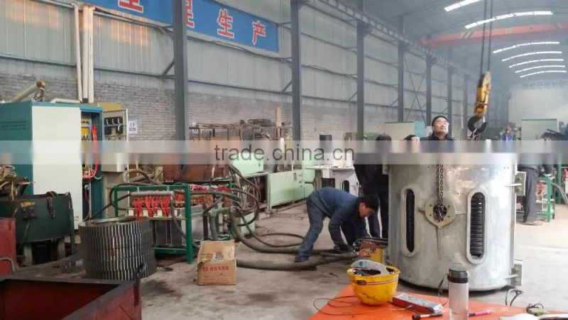 Stainless steel melting IF induction furnace 1 tons
