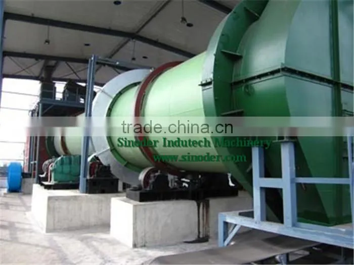 Provide gypsum rotary dryer for drying gypsum, coal, wood chips,sawdust, pellets, powder -- Sinoder Brand
