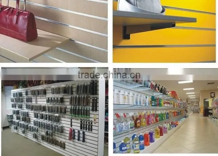 18mm aluminum slatwall mdf board