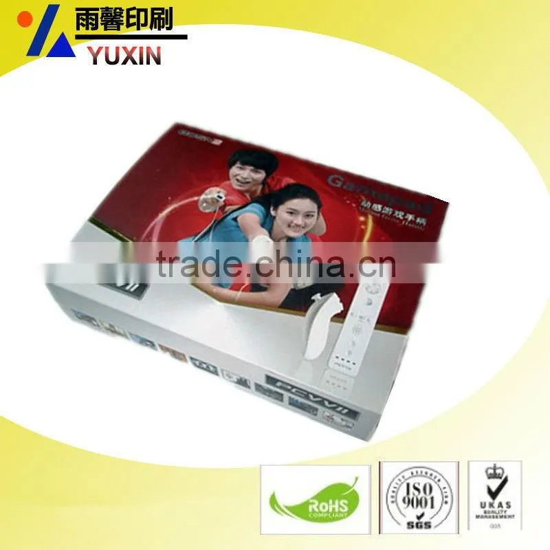 paper foldable boxes for study machine with corrugrated paper