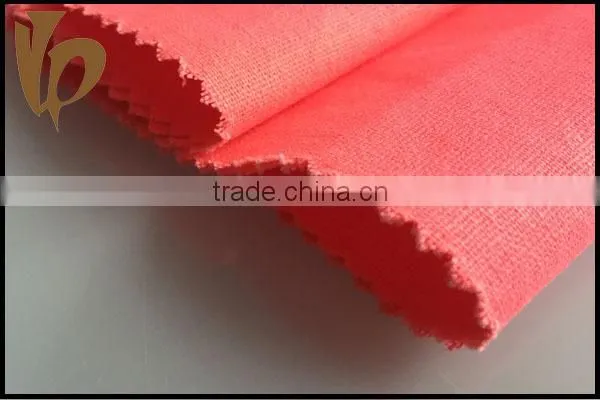 New Japanese clothing linen viscose fabric fluorescent pigment dyeing