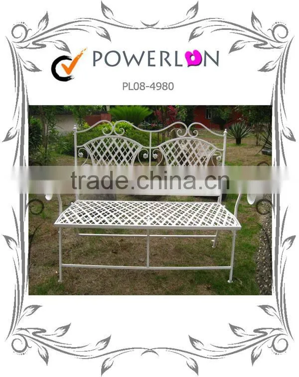 Hot Sell Antirust Metal Garden Bench