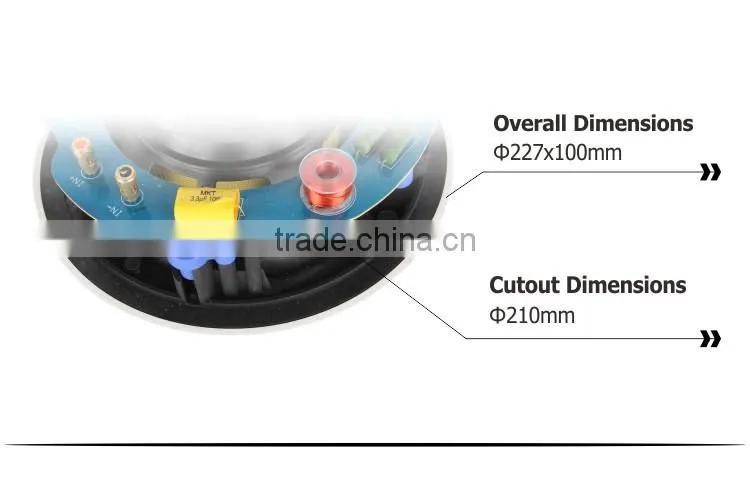 6.5 inch Smart Hifi Frameless Bluetooth Ceiling Speaker