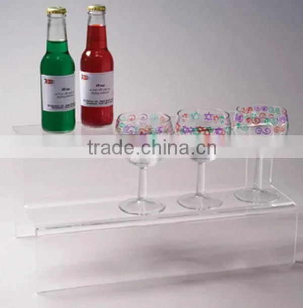 Durable new arrival clear and frosted acrylic shoe riser