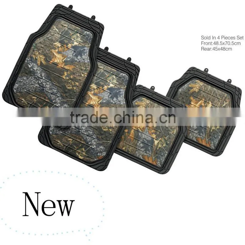 2015 new design car mat car floor mat attached with cloth
