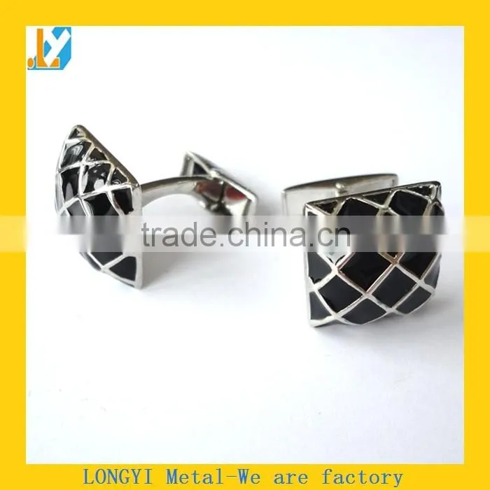 Custom stainless steel cufflink for men