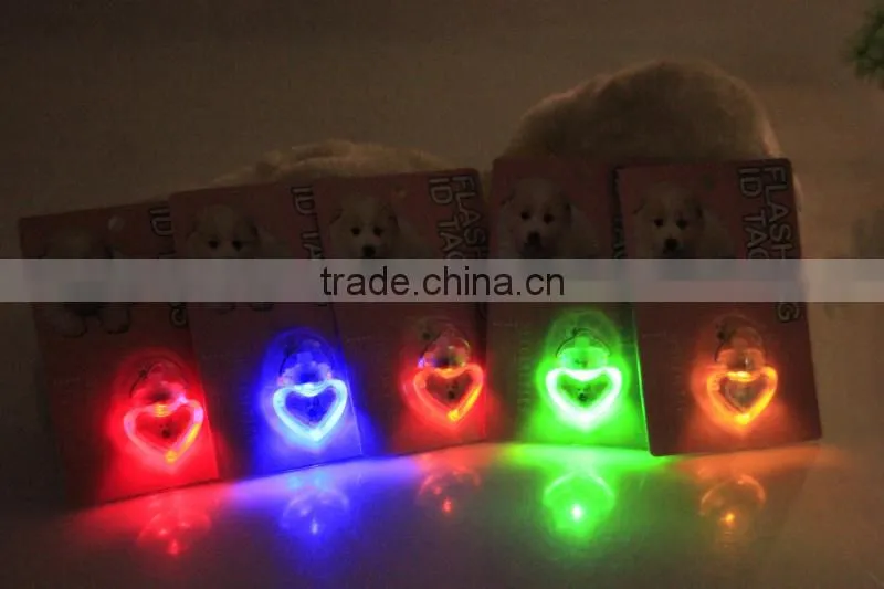 2014 new year led glowing dog tag