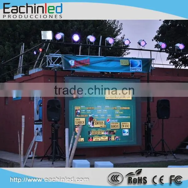 P6 outdoor rental full color LED display