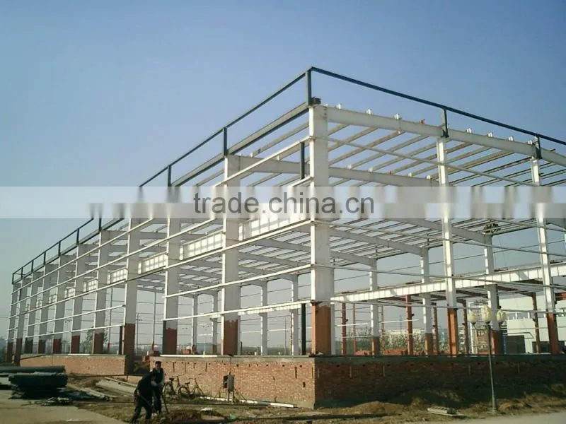 Steel Frame Structure Construction Building
