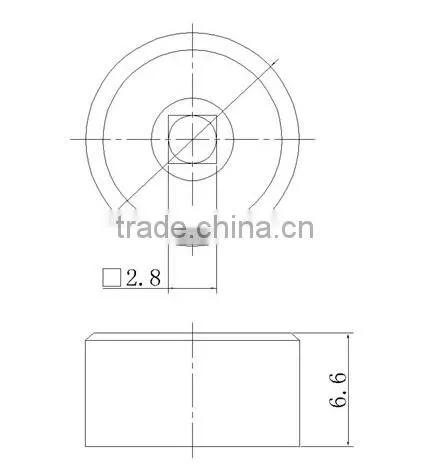 SC602 round Push button switch cap
