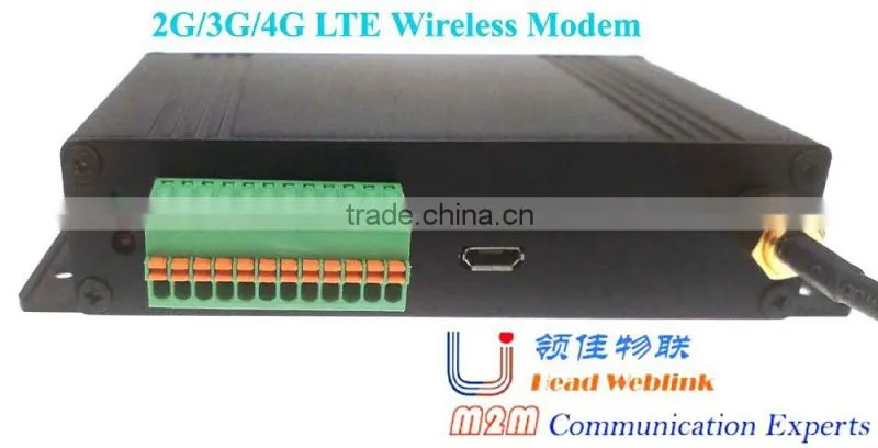 GSM GPRS TTS voice braoacast Modem for water meter rs232 2G modem