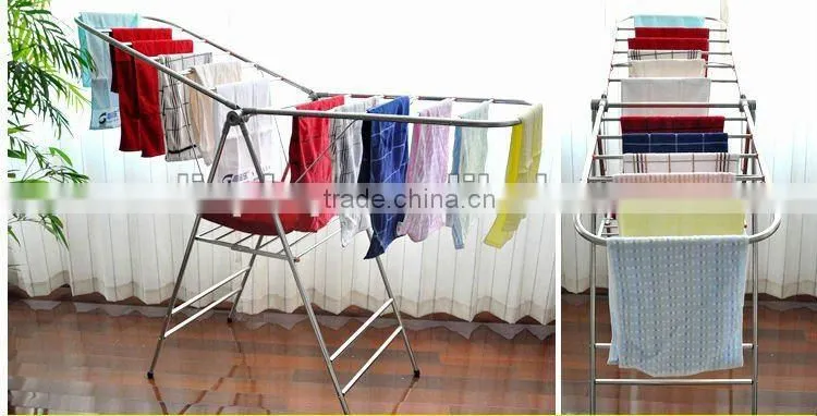 Stainless steel clothes rack