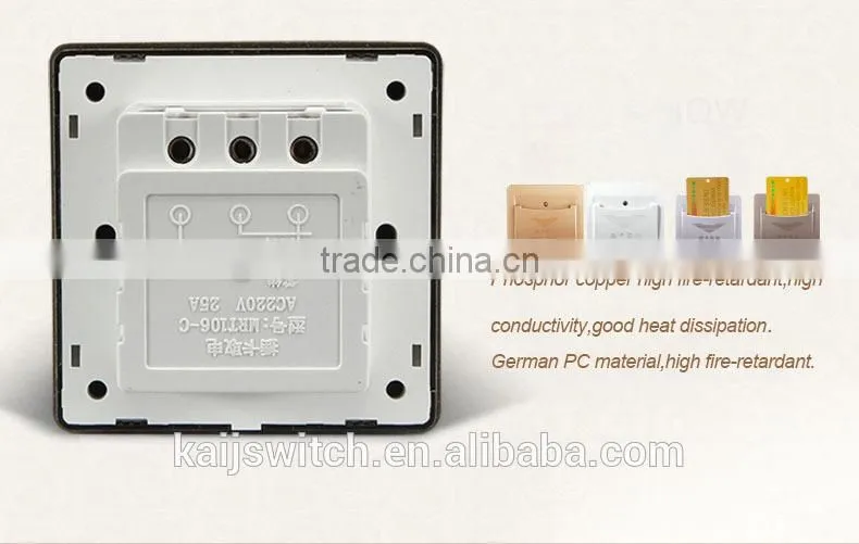 Best quality stylish card power key on/off switch