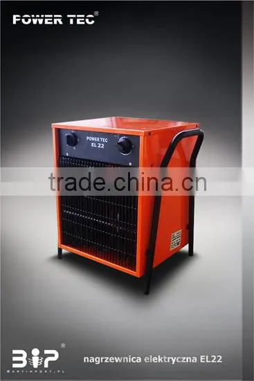 Mobile industrial Electric Heater Power Tec EL-22 Europe CE 7kW / 15kW / 22kW