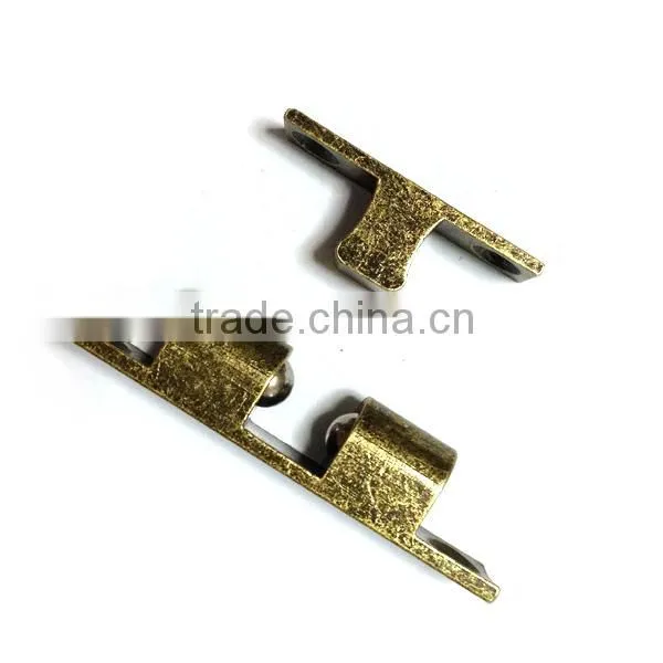 China hot sale natural colour ball bearing double brass adjustable ball catch