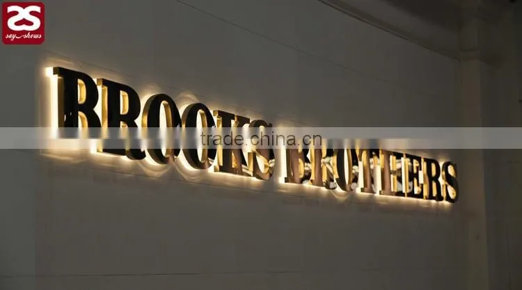 top quality advertising led alphabet mini letter